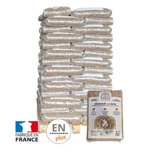 Arédien Holzpellets – Palette 70 Säcke à 15 kg (1.050 kg)