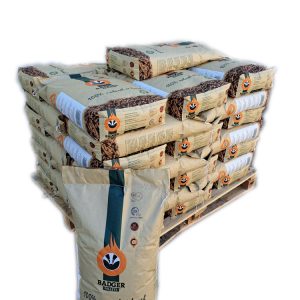 Badger Holzpellets – 1/2 Palette 36 Säcke à 15 kg (540 kg)