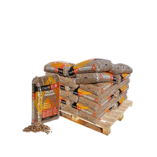 Crépito Holzpellets – 1/2 Palette 36 Säcke à 15 kg (540 kg)