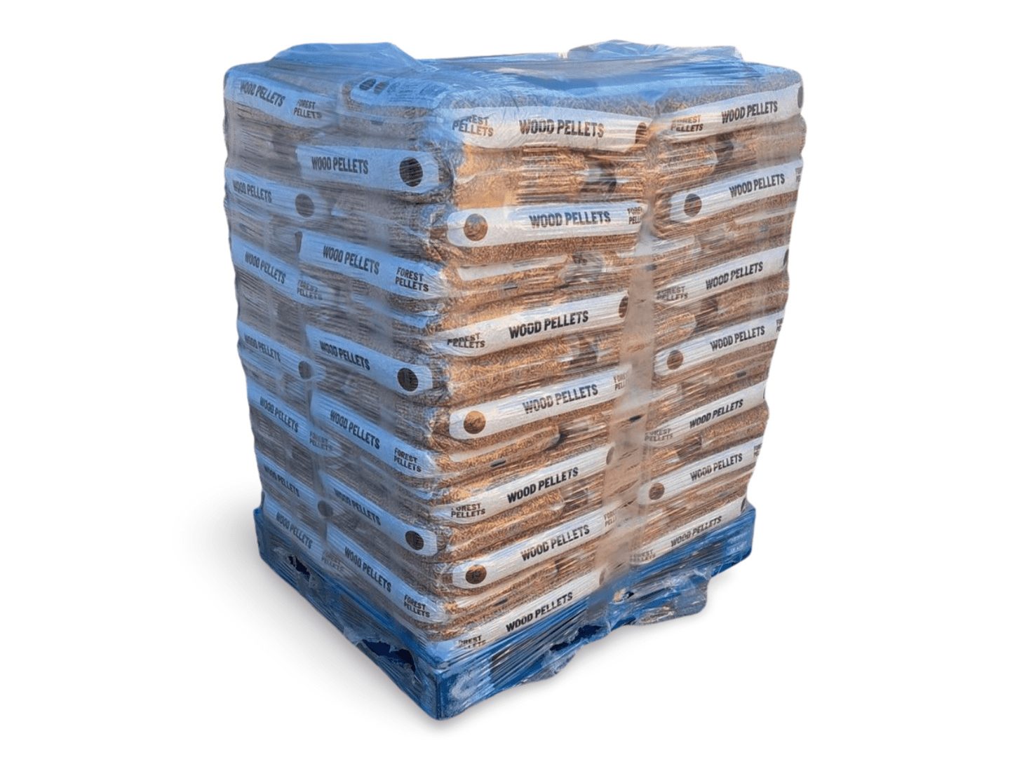 Forest Pellets Nadelholz – Vollpalette 65 Sack à 15 kg (975 kg)
