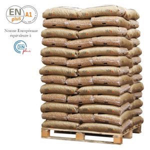 Gold Pellets ENplus A1 Premium – Palette 65 Sack à 15 kg (975 kg)