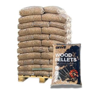 Holzpellets Anvil Premium – ENplus A1, 84 Sack à 15 kg (1260 kg)