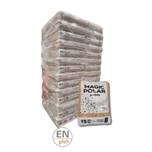 Holzpellets Magic Polar ENplus A1 – Palette 70 Sack à 15 kg (1.050 kg)