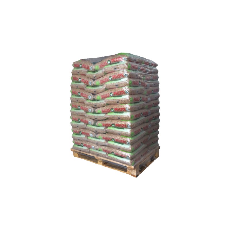 Holzpellets Pauls Pellets DINplus / ENplus A1 – Palette 70 Sack à 15 kg (1.050 kg)