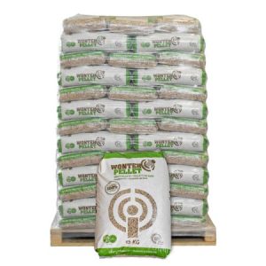 Holzpellets Wonterspan DINplus ENplus A1 – Palette 65 Sack à 15 kg