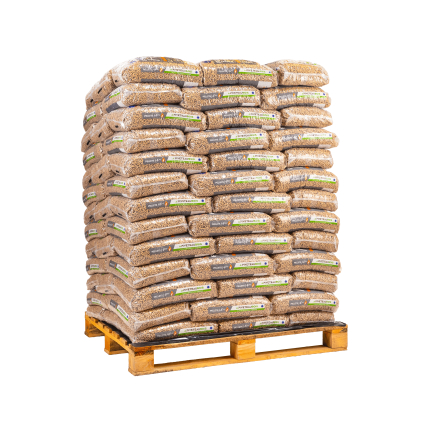 Piveteau HP+ Holzpellets – Palette 104 Sack à 10 kg (1.040 kg)