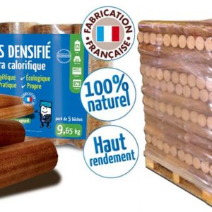 Woodstock Pressbriketts – 4 Paletten · 416 Säcke à 5 Stück